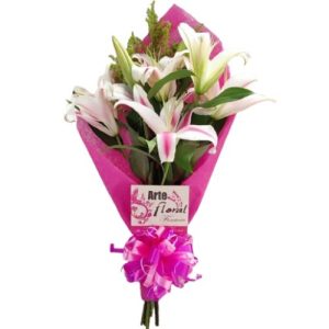 Bouquet de lirios floristeria cali