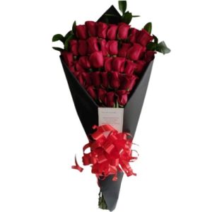 Bouquet de rosas rojas