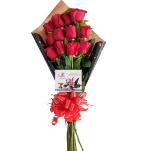 bouquet de rosas rojas en cali