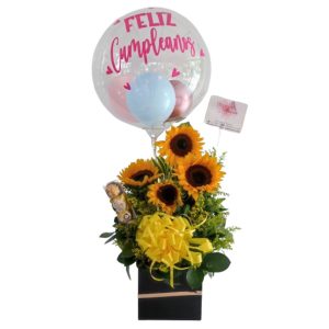 Arreglo de girasol -floristería Cali