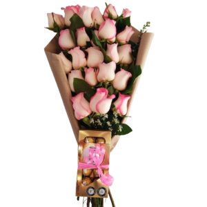 bouquet y chocolates- floriateria cali